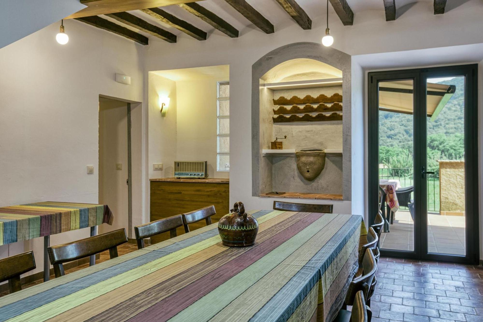 Casa Rural Mas Plantalech La Vall de Bianya Ngoại thất bức ảnh
