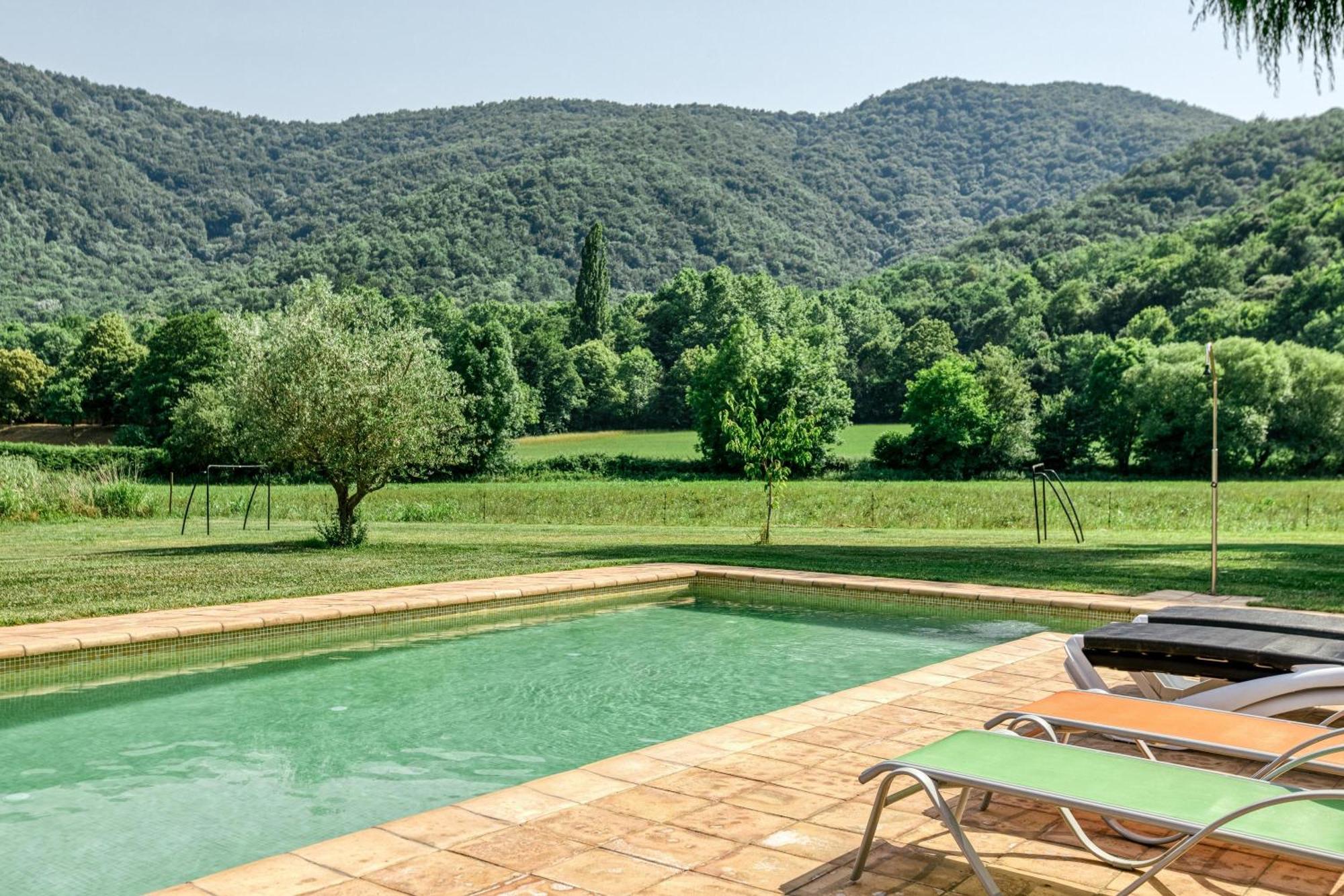 Casa Rural Mas Plantalech La Vall de Bianya Ngoại thất bức ảnh